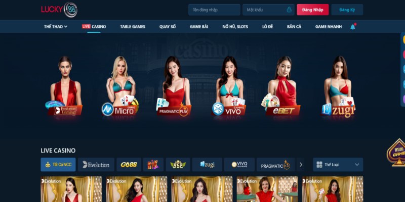 Casino Lucky88 có thông tin gì đặc biệt?